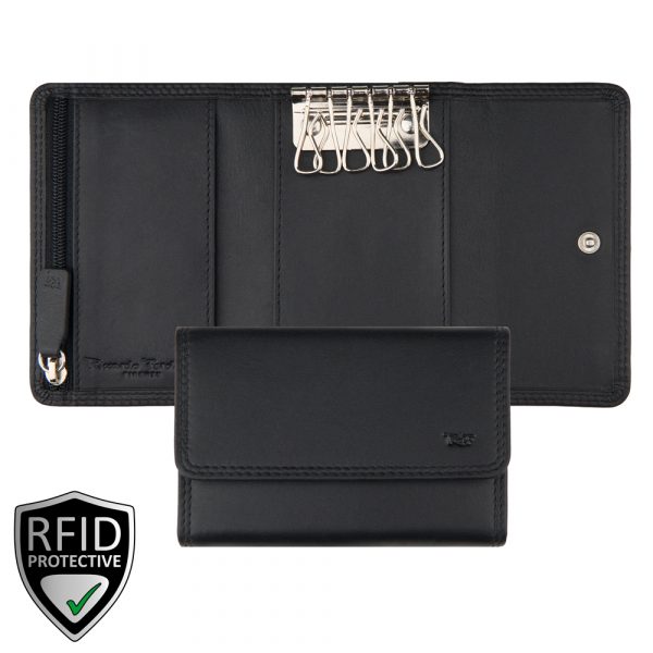 Riccardo Ferducci_015240 002_Schlüsseletui_Leder_schwarz_Unisex_1_2022