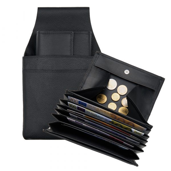 Riccardo Ferducci_853452 002_Kellner-Set_Leder_schwarz_Unisex_2_2022