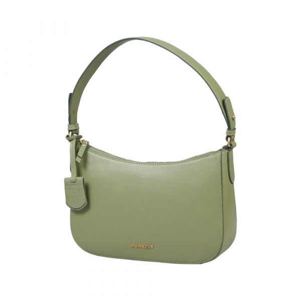 Burkely_BU1000157.43 72_PARISIAN PAIGE SHOULDERBAG_Leder_gummy green_Unisex_2_2022 Burkely_BU1000157.43 72_PARISIAN PAIGE SHOULDERBAG_Leder_gummy green_Unisex_2_2022