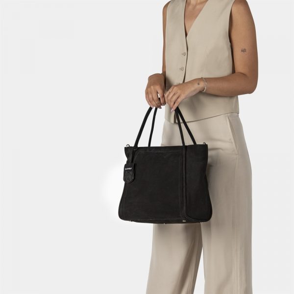 Burkely_BU1000501.69 10_LENE WIDE TOTE_Leder_black_Unisex_5_2022 Burkely_BU1000501.69 10_LENE WIDE TOTE_Leder_black_Unisex_5_2022