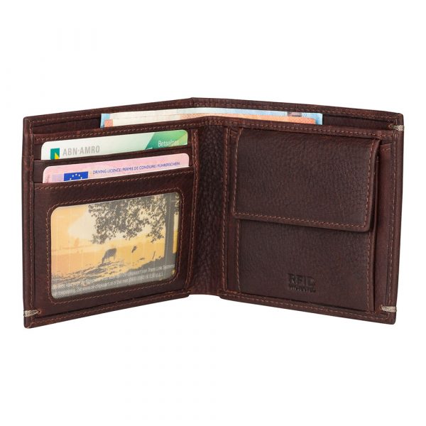 RFID Billfold Low CC_Leder_braun_Unisex_2_2022