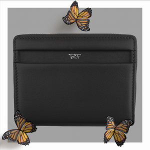 Ferducci - Elements_116490 002_Damen Reißverschluss-Börse_Leder_schwarz_Damen_1_2022