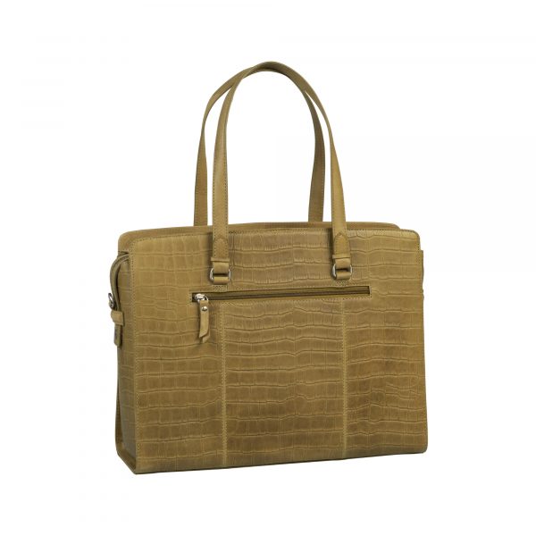 Burkely_BU1000176.29 72_ICON IVY WORKBAG 15.6 Zoll_Leder_gummy green_Unisex_4