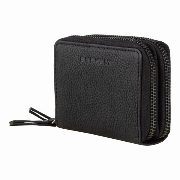Burkely_BU8001337.56 10_ANTIQUE AVERY WALLET S DOUBLE ZIP_Leder_black_Unisex_2