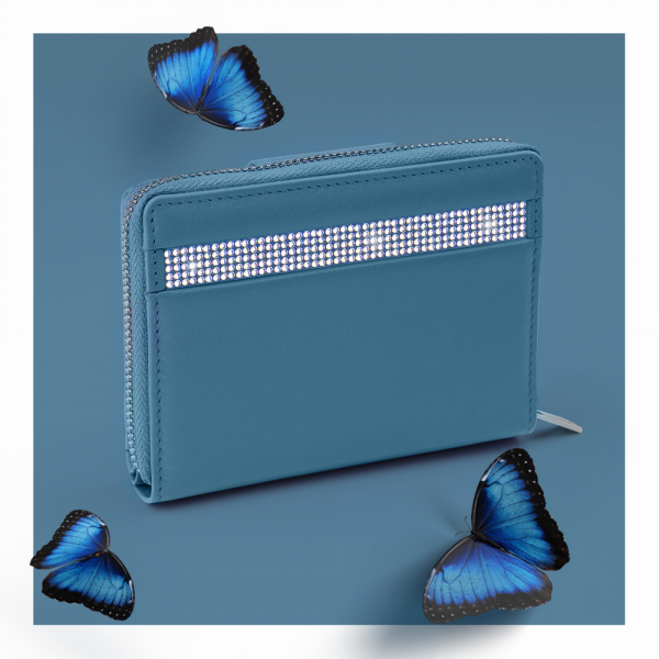 Ferducci - Elements_116490 00703_Reißverschlussbörse M - mittel