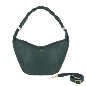 Riccardo Ferducci_018410 049_Hobo bag mit LED-Licht-Fach_Leder_grün_Damen_1