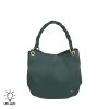 Riccardo Ferducci_018412 049_Hobo bag mit LED-Licht-Fach_Leder_grün_Damen_1