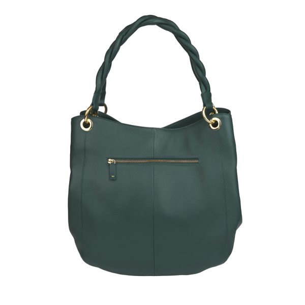 Riccardo Ferducci_018412 049_Hobo bag mit LED-Licht-Fach_Leder_grün_Damen_4