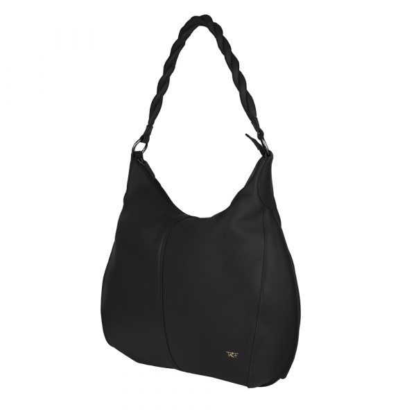 Riccardo Ferducci_018413 002_Hobo bag mit LED-Licht-Fach_Leder_schwarz_Damen_3