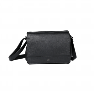 Riccardo Ferducci_148422 002_Flap bag_Leder_schwarz_Damen_1
