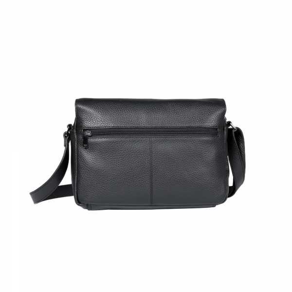 Riccardo Ferducci_148423 002_Flap bag_Leder_schwarz_Damen_4