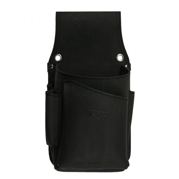 Riccardo Ferducci_154692 002_Halfter für Kellnerbörse_Leder_schwarz_Unisex_1