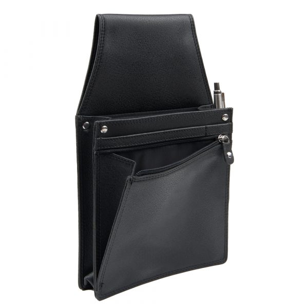 Various_834630 002_Halfter für Kellnerbörse_Kunstleder_schwarz_Unisex_2