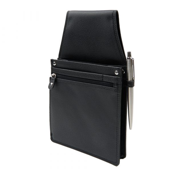 Various_834630 002_Halfter für Kellnerbörse_Kunstleder_schwarz_Unisex_1