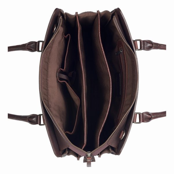 Burkely_BU8007001.56 20_ANTIQUE AVERY HANDBAG M 14 Zoll_Leder_braun_Unisex_3