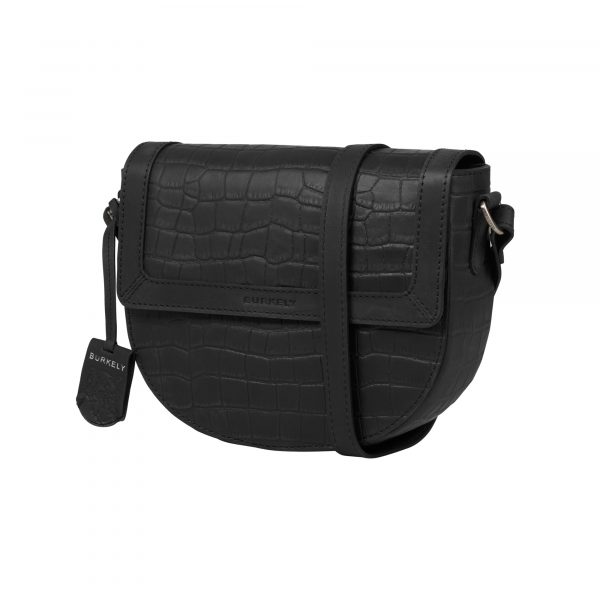 Burkely_BU1000183.29 10_ICON IVY HALF MOON BAG_Leder_black_Unisex_2