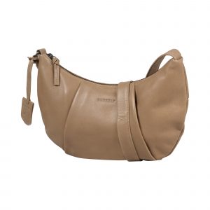 Burkely_BU1000259.84 25_JUST JOLIE CROSSBODY CROISSANT_Leder_taupe_Unisex_2