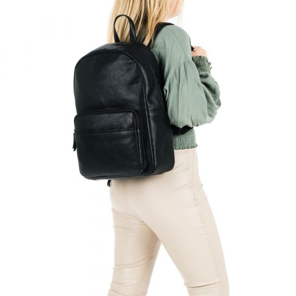 Burkely_BU8007002.56 10_ANTIQUE AVERY BACKPACK ROUND 14 Zoll_Leder_black_Unisex_4