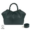 Riccardo Ferducci_018434 049_Shopper mit LED-Licht-Fach_Leder_grün_Damen_1