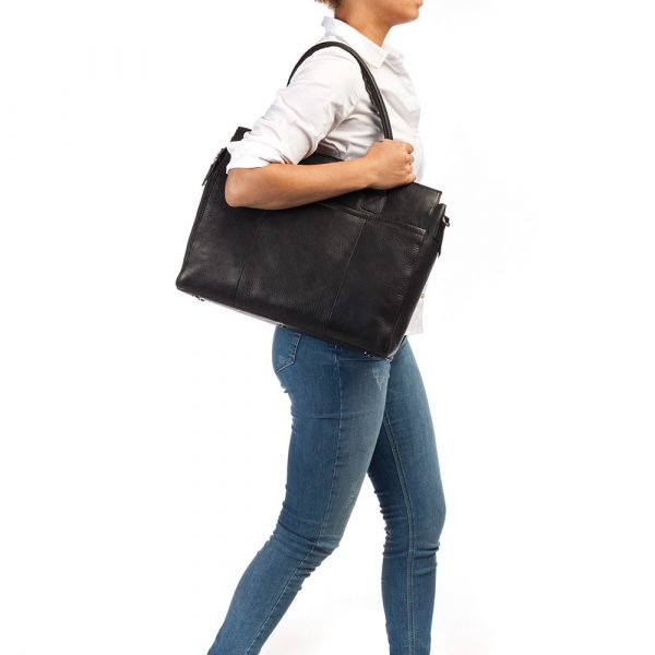 Laptopbag 15.6 Zoll_Leder_black_Unisex_2
