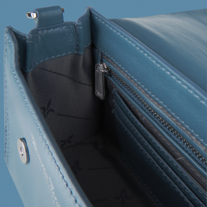 S - klein_Leder_blau m. crystal light chrome_Damen_1