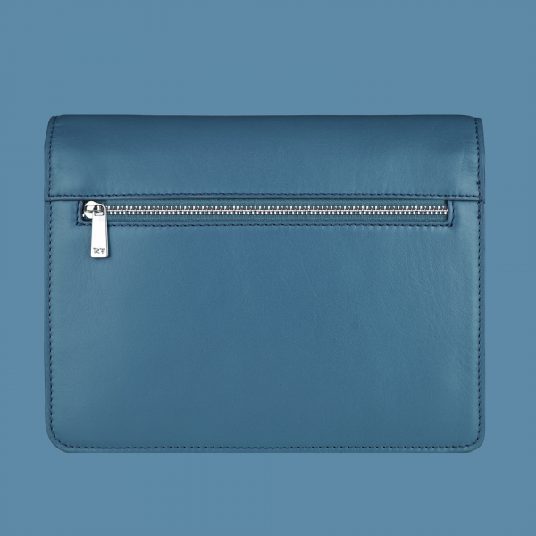 L - groß_Leder_blau m. crystal light chrome_Damen_2