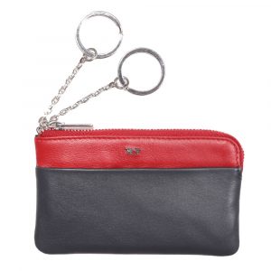 Riccardo Ferducci_025220 073_Schlüsseletui_Leder_blau-rot_Unisex_2