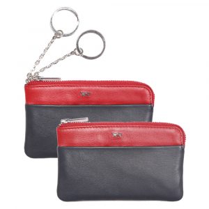 Riccardo Ferducci_025220 073_Schlüsseletui_Leder_blau-rot_Unisex_1