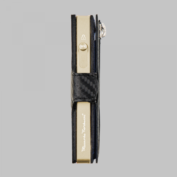 RFID_Leder_schwarz carbon-bright gold_Unisex_1