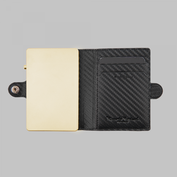 RFID_Leder_schwarz carbon-bright gold_Unisex_2