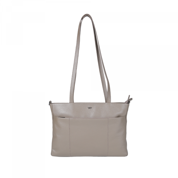 Riccardo Ferducci_148430 045_Shopper_Leder_beige_Damen_1