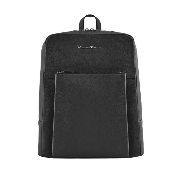 14 inch w. LED-Light-pocket_Leder_schwarz_Unisex_2