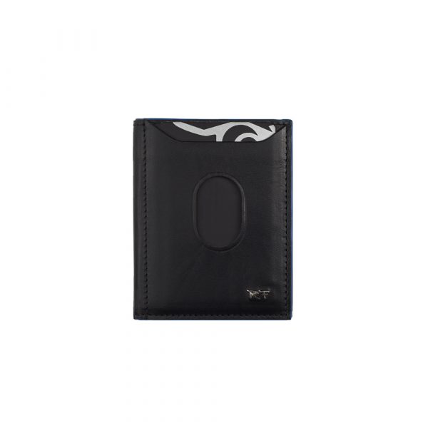 cardcase - RFID_Leder_schwarz-blau_Unisex_3
