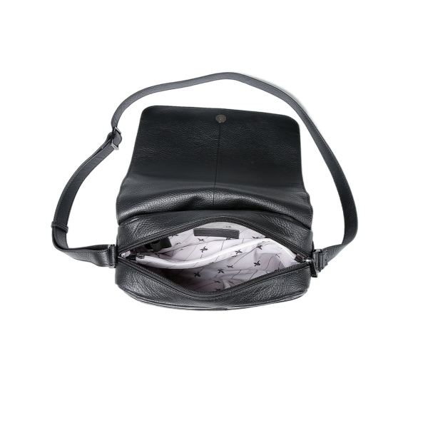 Riccardo Ferducci_148423 002_Flap bag_Leder_schwarz_Damen_3