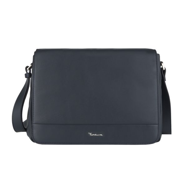 Riccardo Ferducci_028422 007_Flap bag_Leder_blau_Damen_1