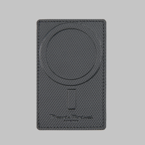 Riccardo Ferducci_078030 002_Münz Geldbörse mit  SafeBox Magnet_Leder_schwarz_Unisex_2