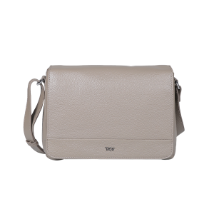 Riccardo Ferducci_148423 045_Flap bag_Leder_beige_Damen_1