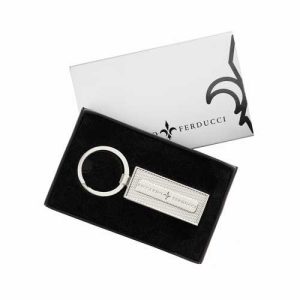 Riccardo Ferducci_238970 090_Schlüsselanhänger_Metall_brushed nickel_Unisex_2