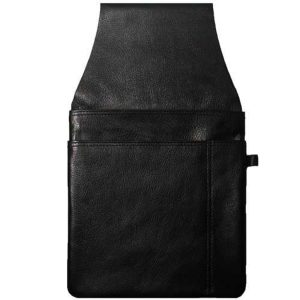 Various_854610 002_Halfter für Kellnerbörse_Leder_schwarz_Unisex_1